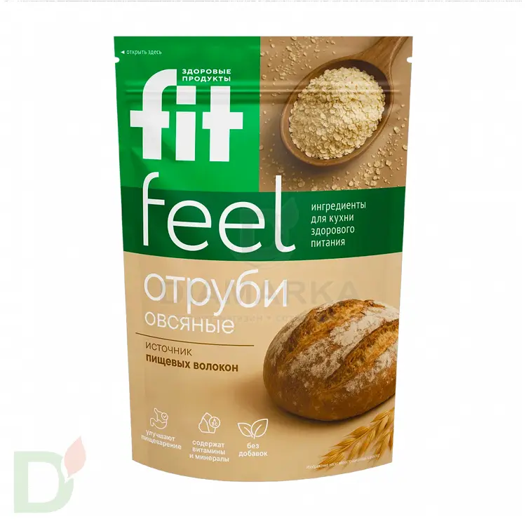 Отруби овсяные ФитПарад (большая упаковка 400 гр.)