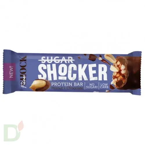 Батончик глазированный FitnesShock SHOCKER арахис-шоколад 35гр. в Нижнем Новгороде