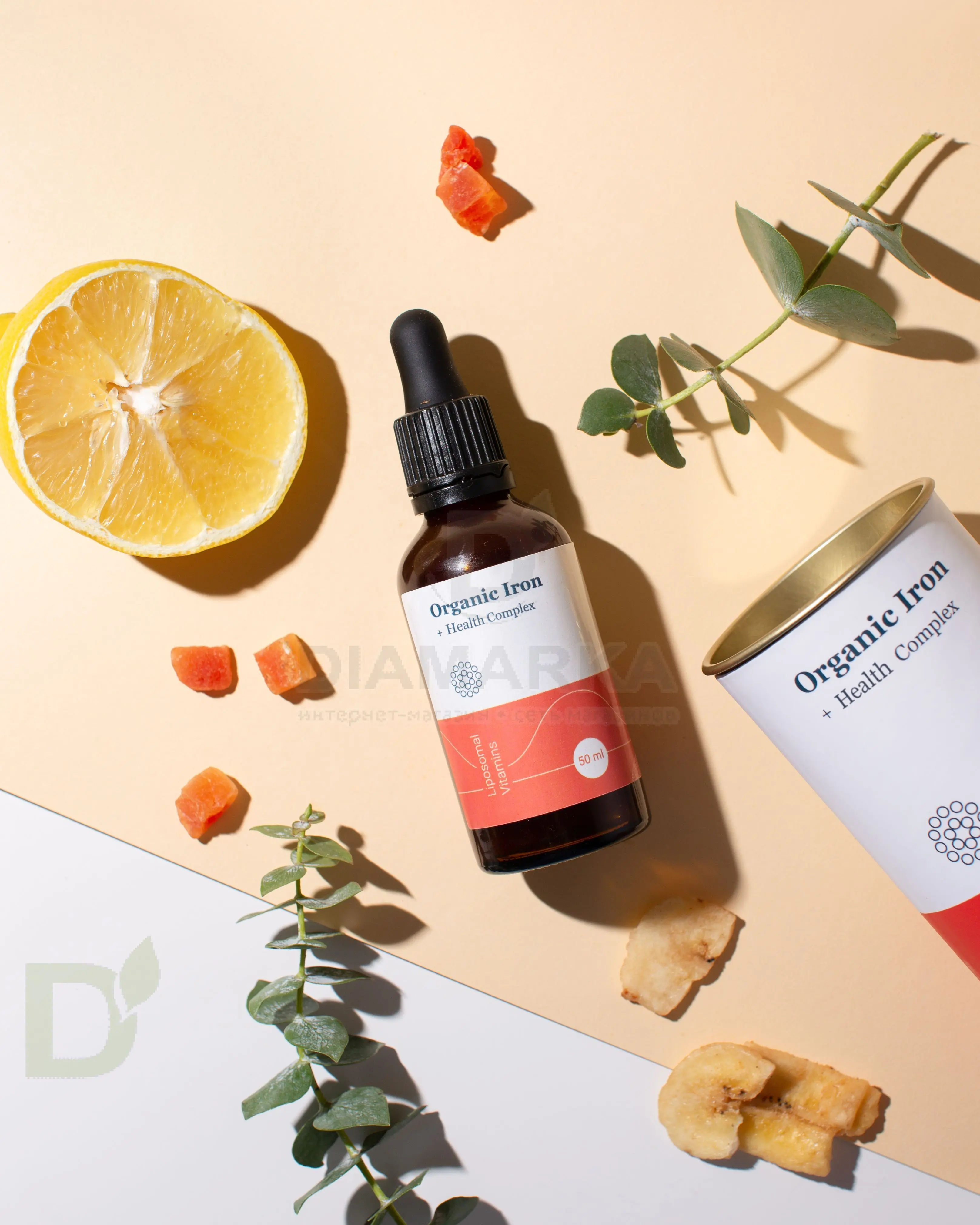 Витамины Liposomal Vitamins ORGANIC IRON 50мл флакон в Нижнем Новгороде