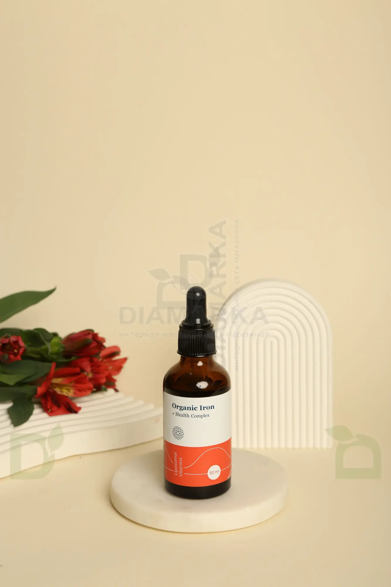 Витамины Liposomal Vitamins ORGANIC IRON 50мл флакон в Нижнем Новгороде