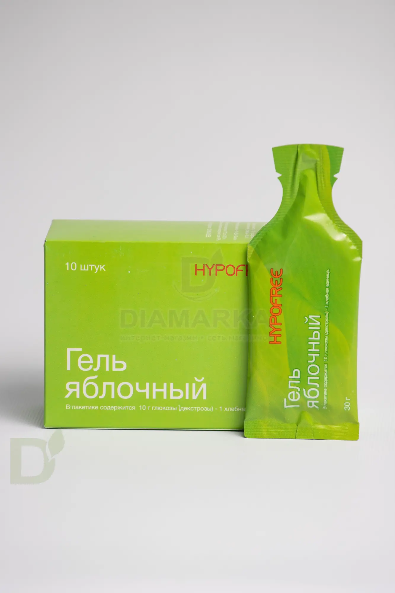 Гель HYPOFREE 1ХЕ Яблоко, мягкая упаковка, 30мл в Нижнем Новгороде