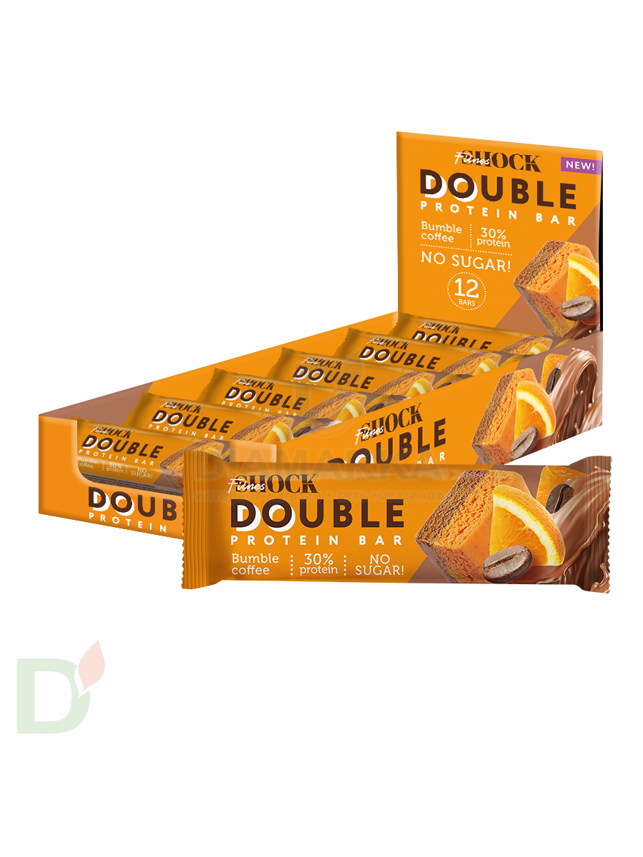 Батончик протеиновый FitnesShock Апельсиновый кофе 40гр. в Нижнем Новгороде