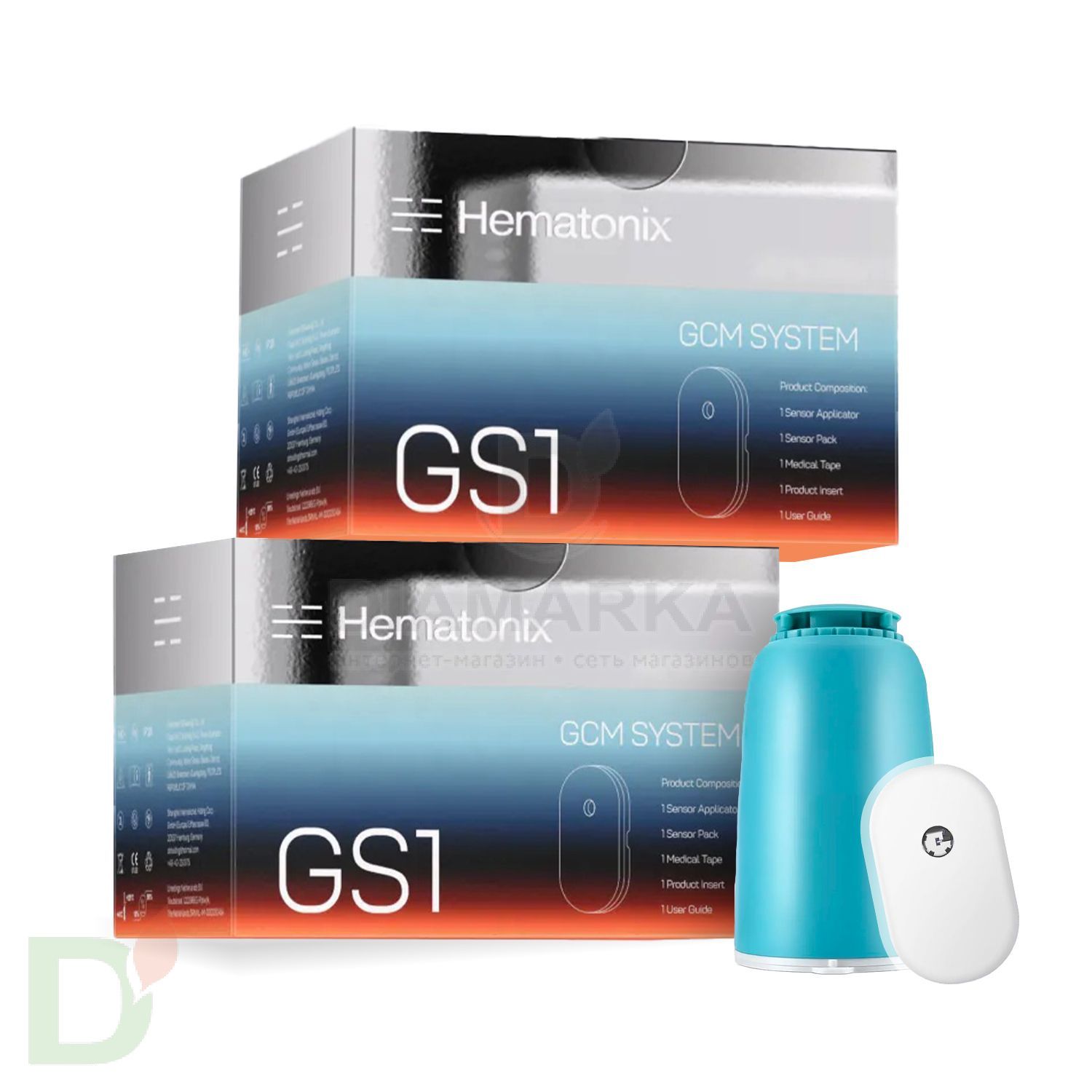 Сенсор (датчик) Hematonix GS1/Гематоникс АКЦИЯ, 2шт Сенсор (датчик) Hematonix GS1/Гематоникс АКЦИЯ, 2шт