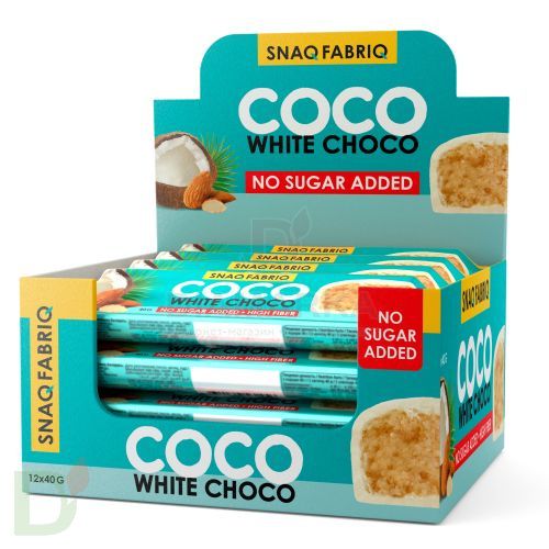 Батончик Snaq Fabriq глазированный Кокосово-миндальный десерт 40гр* в Нижнем Новгороде