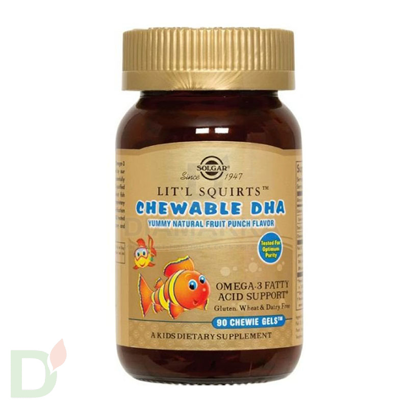 Витамины для детей Солгар Золотые рыбки ПНЖК Омега-3 (ДГК и ЭПК), 90 капс. в Нижнем Новгороде