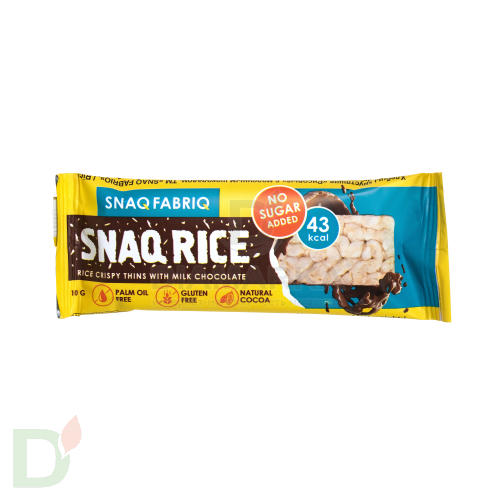 Батончик Snaq Fabriq рисовый глазированный молочным шоколадом, 10гр в Нижнем Новгороде