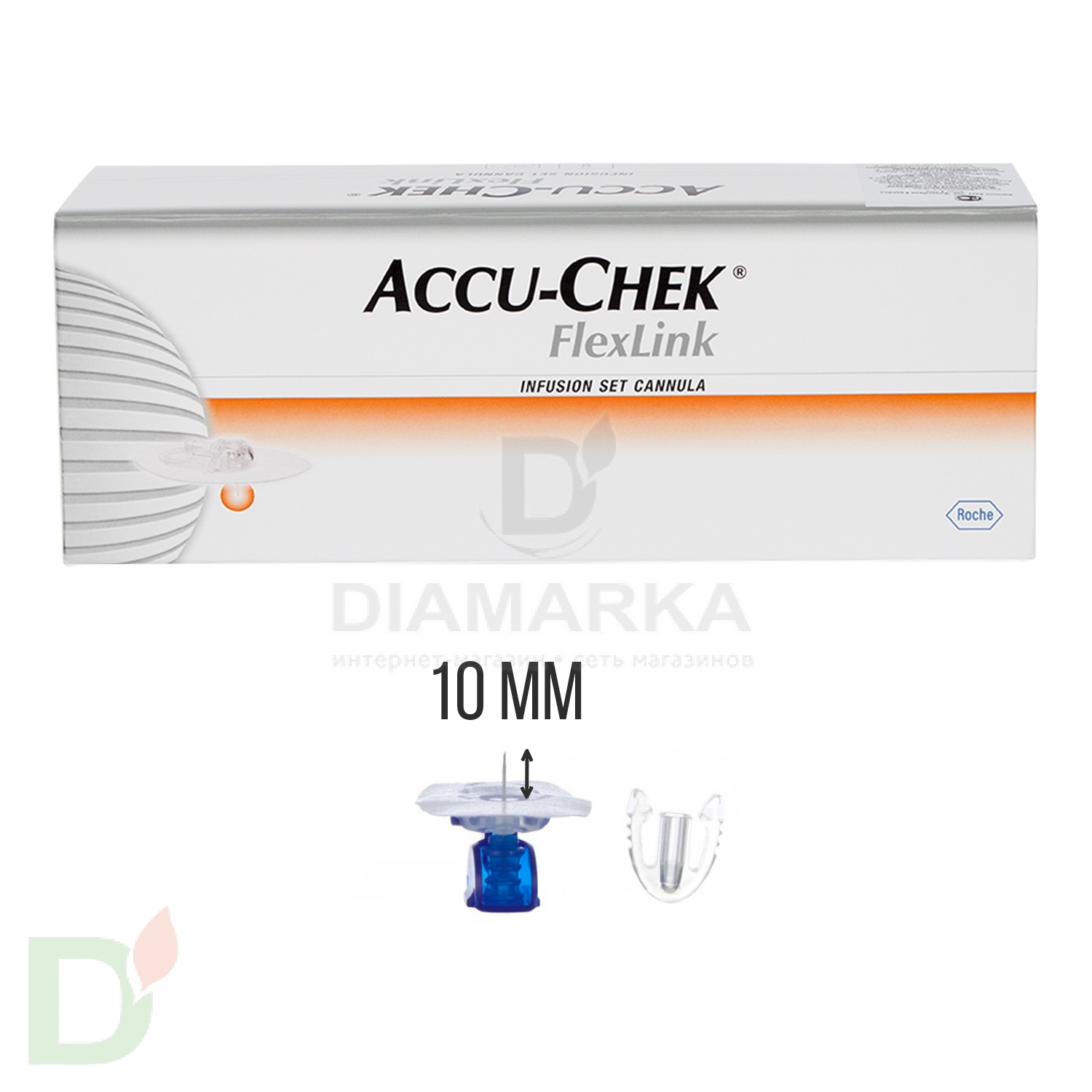 Акку-Чек Флекс-Линк, игла 10 мм (канюля), 1 шт. в Нижнем Новгороде