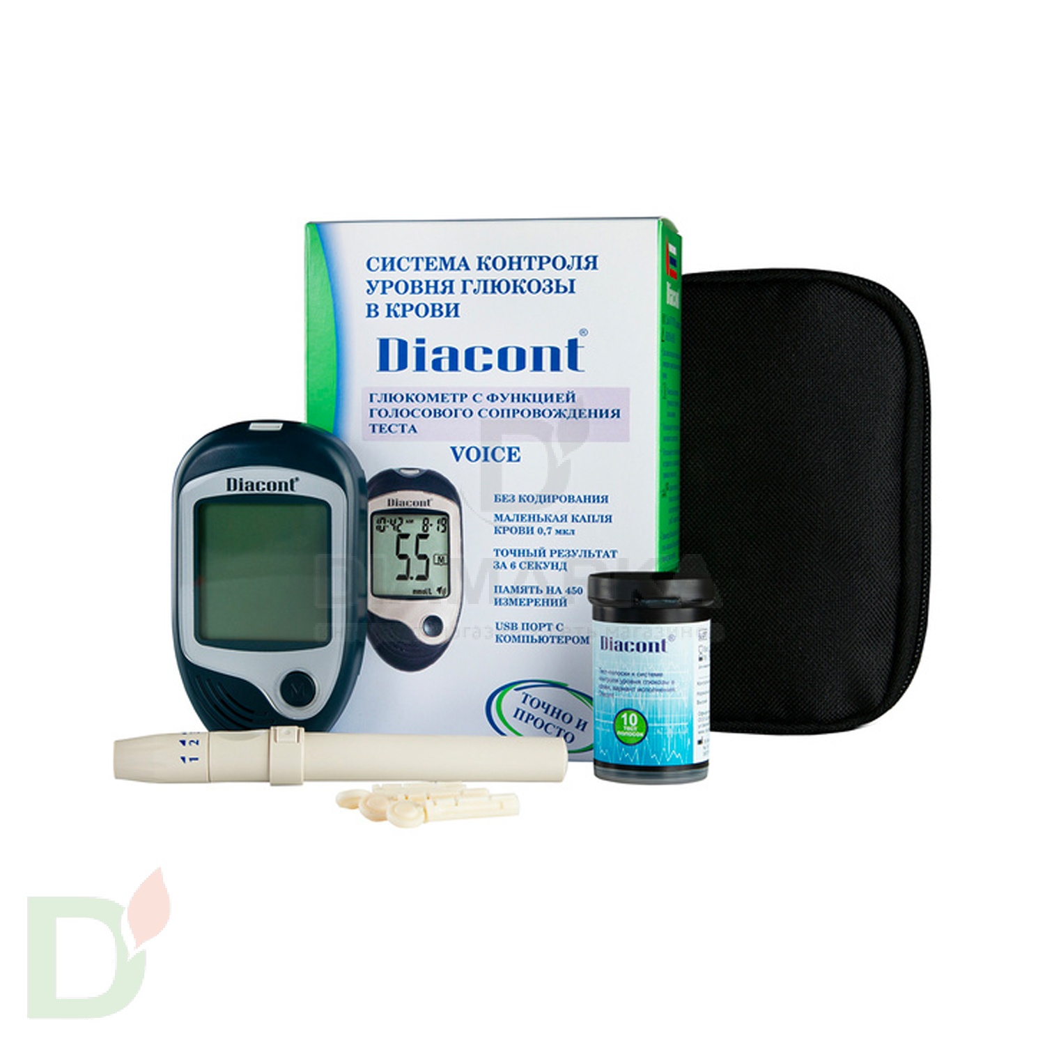 Глюкометр говорящий Diacont Voice в Нижнем Новгороде
