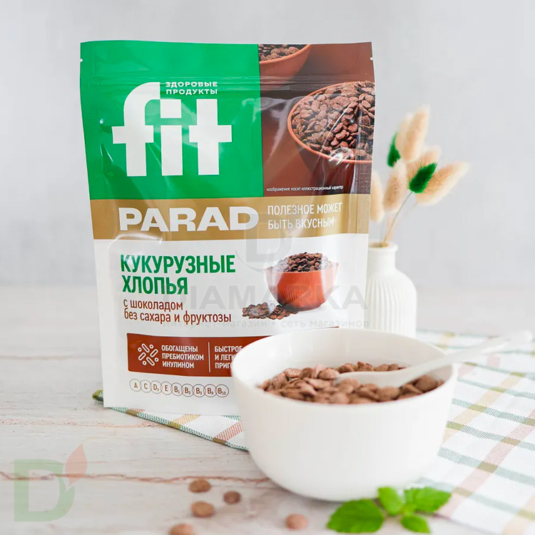 Хлопья кукурузные с шоколадом 200г