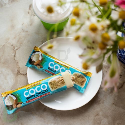 Батончик Snaq Fabriq глазированный Кокосово-миндальный десерт 40гр* в Нижнем Новгороде