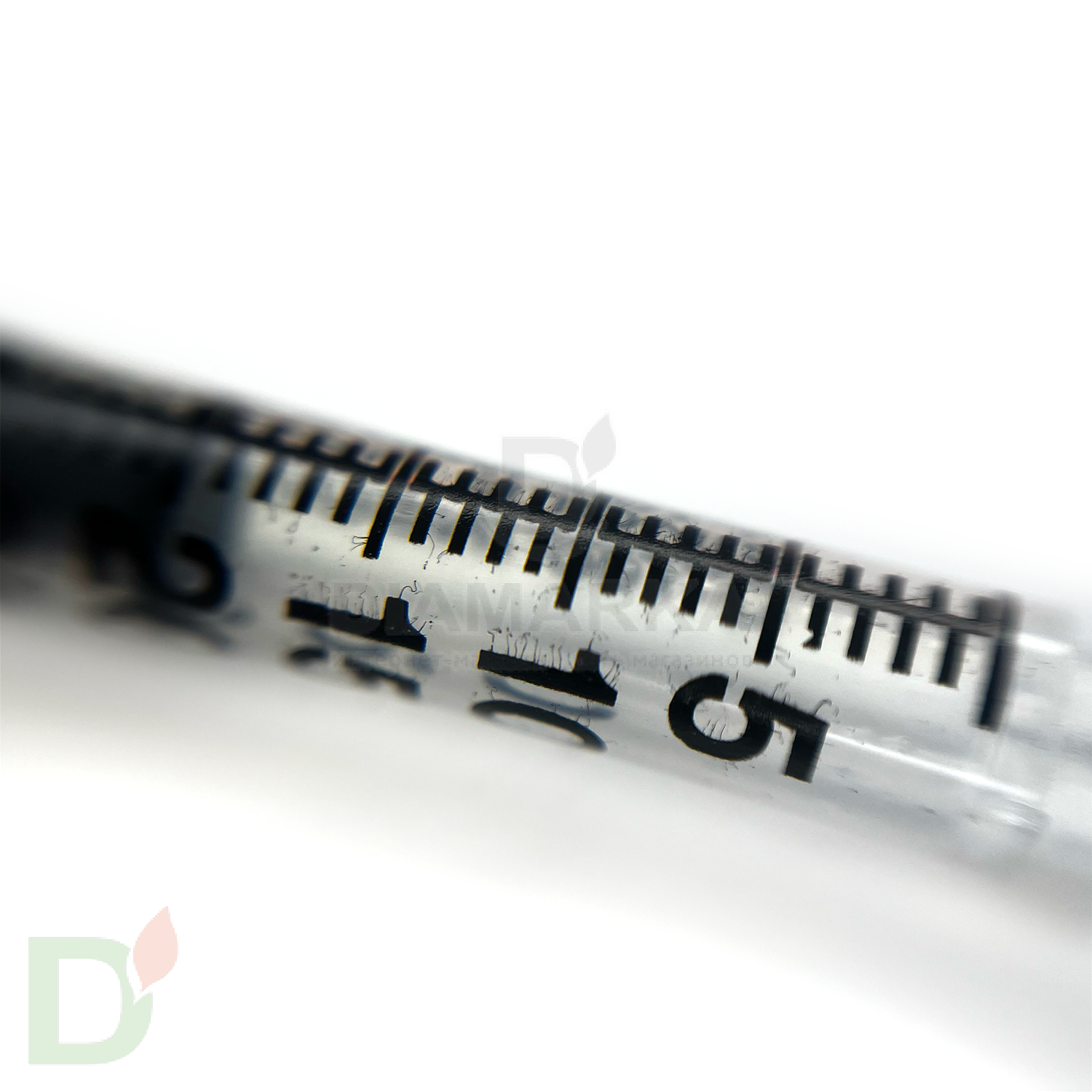 Шприцы инсулиновые с шагом 1/2 SFM 100МЕ/0,5МЛ с иглой 30G (0.30мм*8мм), аналог BD Микрофайн Плюс Деми, 10 шт