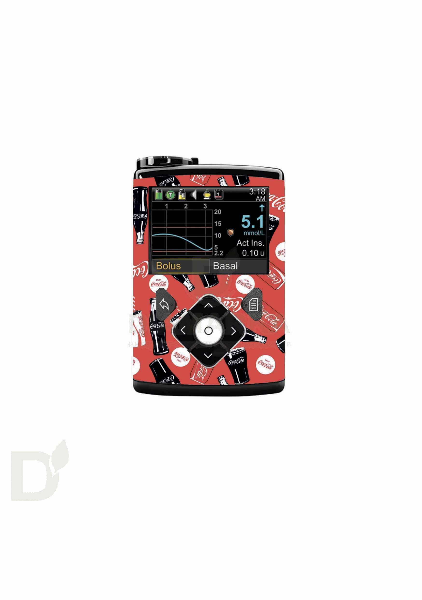 Наклейка на инсулиновую помпу Медтроник 640G, 720G, 740G и 780G