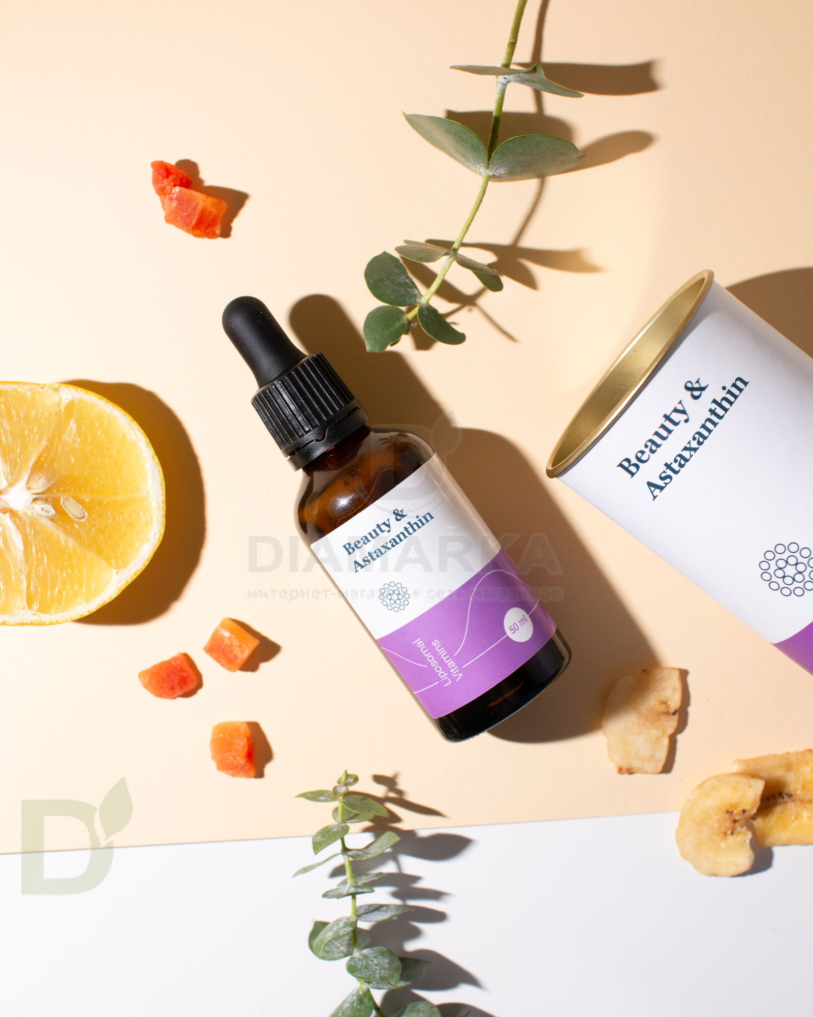 Витамины Liposomal Vitamins Astaxanthin/Астаксантин 50мл флакон в Нижнем Новгороде