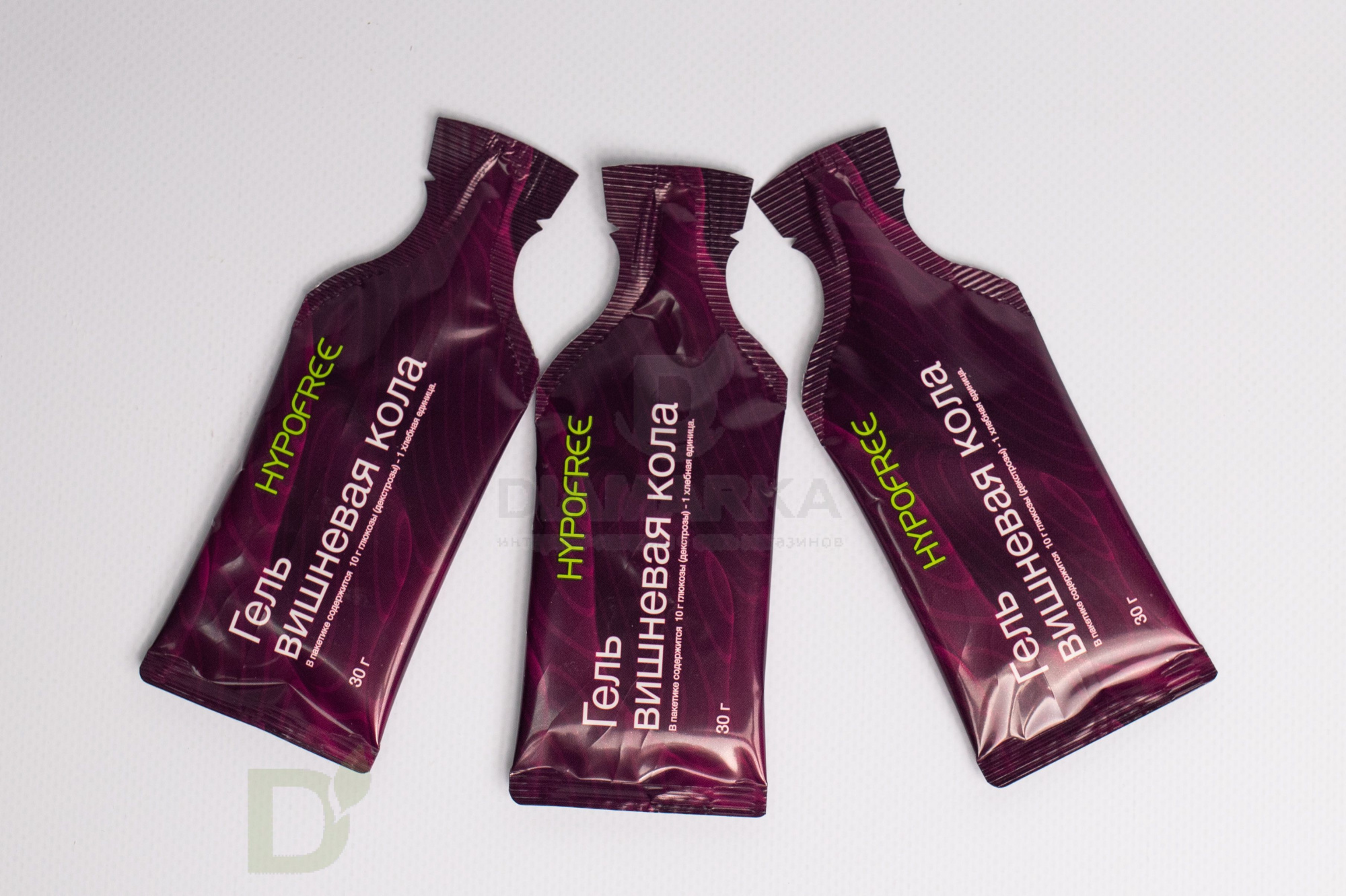 Гель HYPOFREE DIAMARKA 1ХЕ Вишневая Кола, мягкая упаковка, 10 саше по 30мл в Нижнем Новгороде