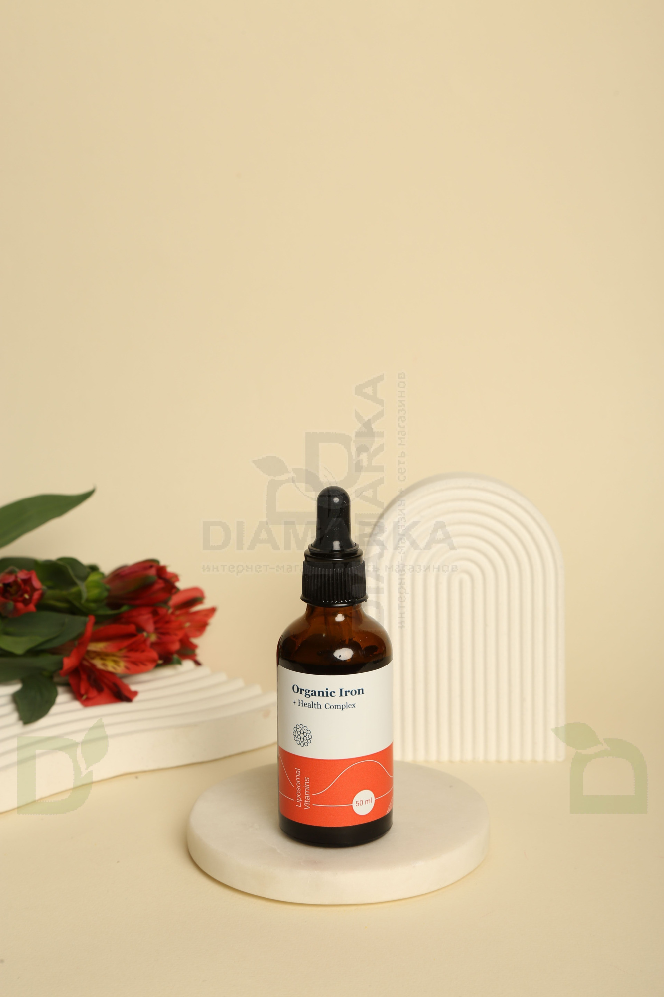 Витамины Liposomal Vitamins ORGANIC IRON 50мл флакон в Нижнем Новгороде