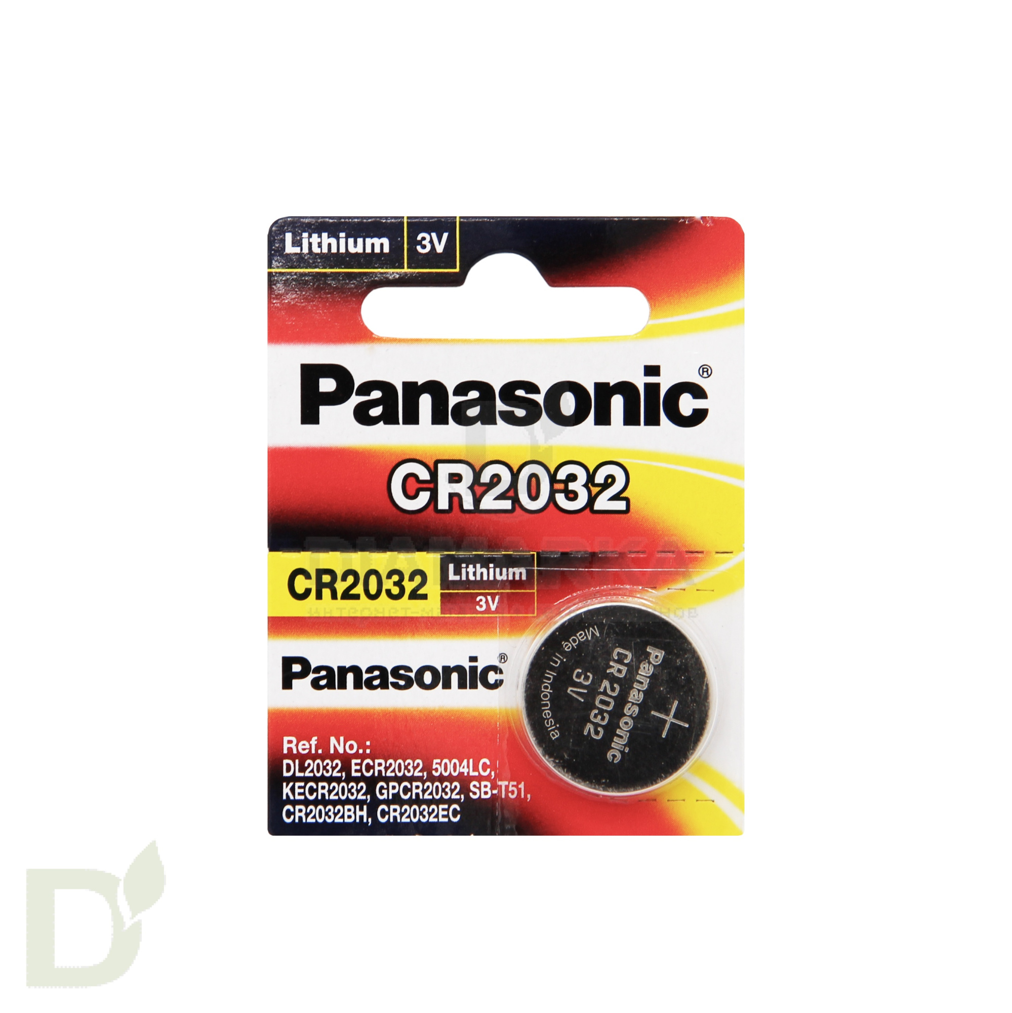 Элемент питания (дисковая батарейка) CR2032, 3V