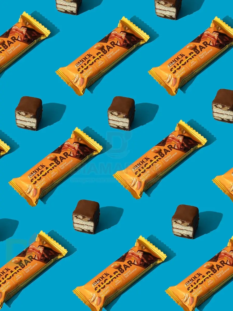 Батончик протеиновый FitnesShock Соленая карамель-Арахис 50гр. в Нижнем Новгороде