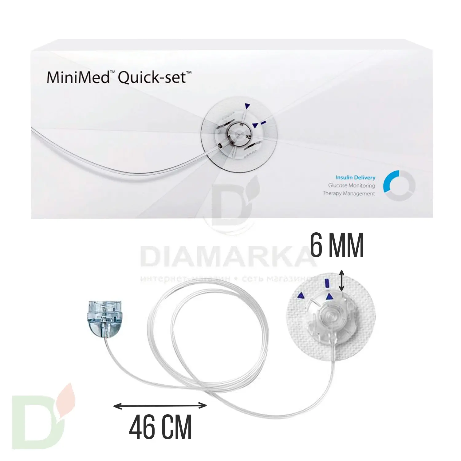 Катетер Quick-Set / Квик-Сет, 6/46 (MMT-394А), 1 шт.