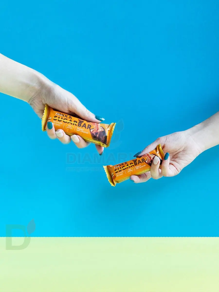 Батончик протеиновый FitnesShock Шоколадная карамель-фундук 50гр. в Нижнем Новгороде