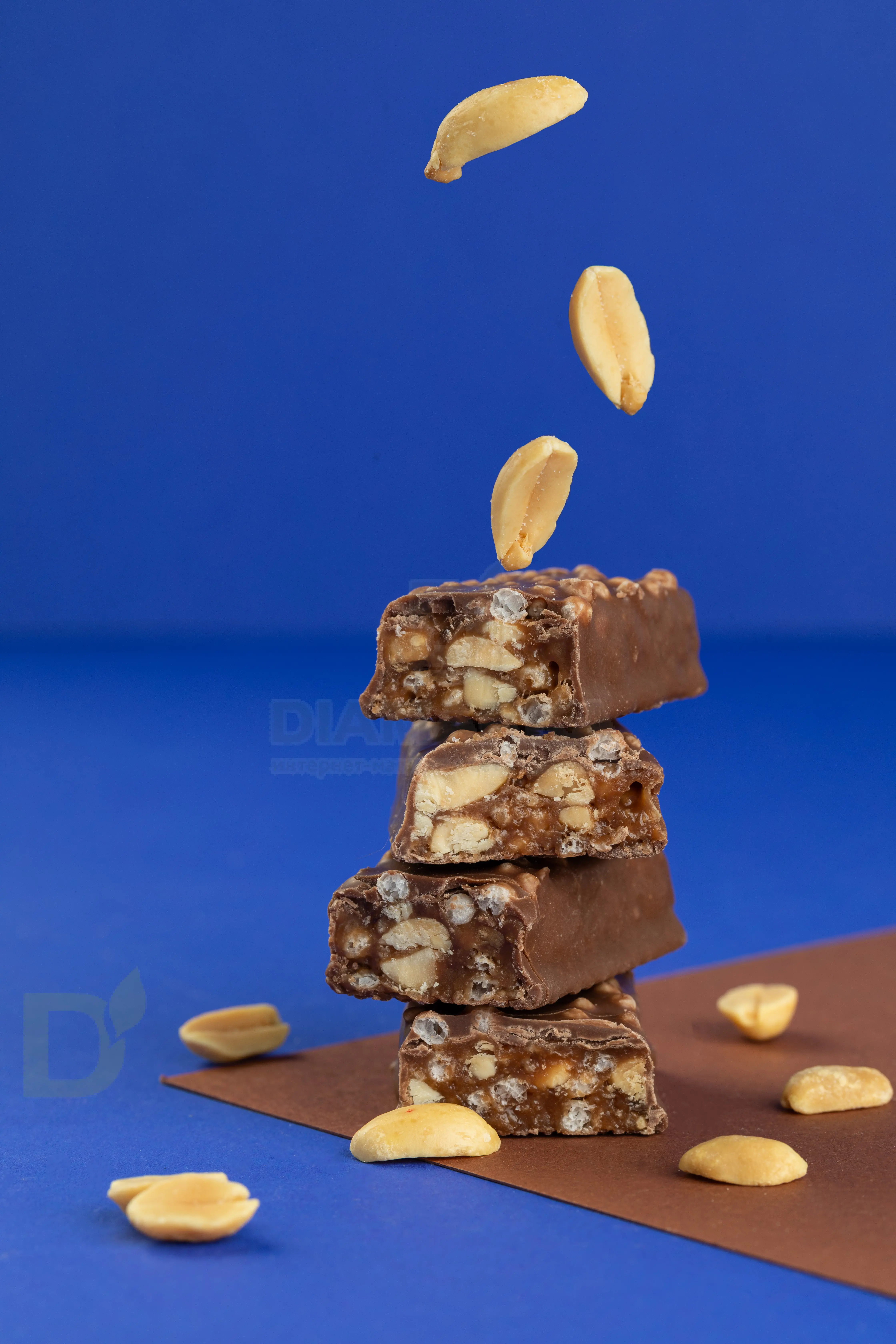 Батончик глазированный FitnesShock SHOCKER арахис-шоколад 35гр. в Нижнем Новгороде