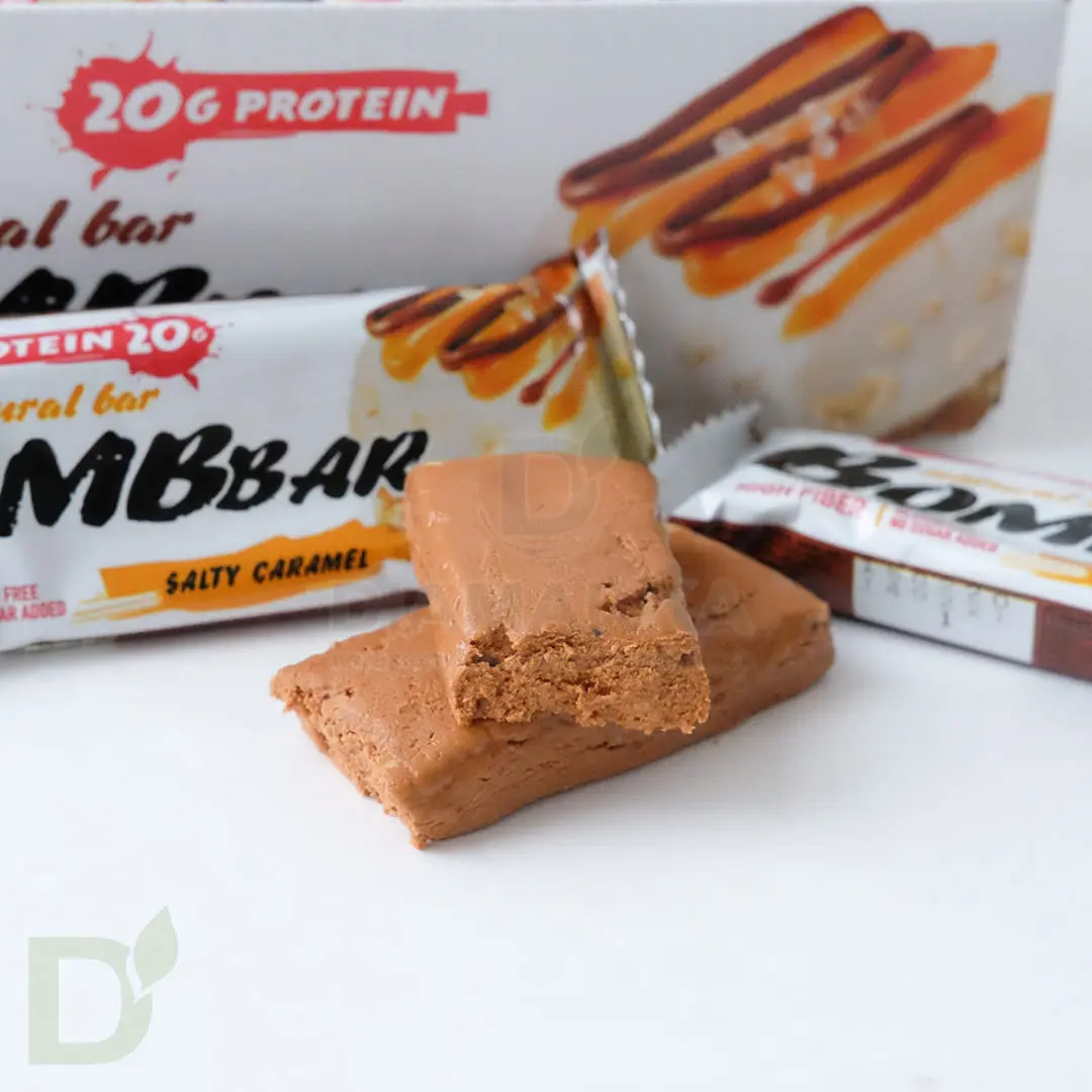 Батончик BOMBBAR Соленая карамель 60 гр. в Нижнем Новгороде