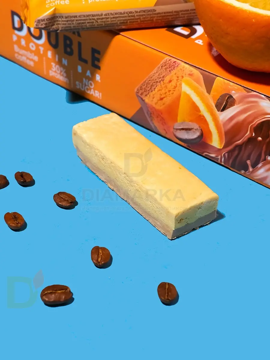 Батончик протеиновый FitnesShock Апельсиновый кофе 40гр. в Нижнем Новгороде