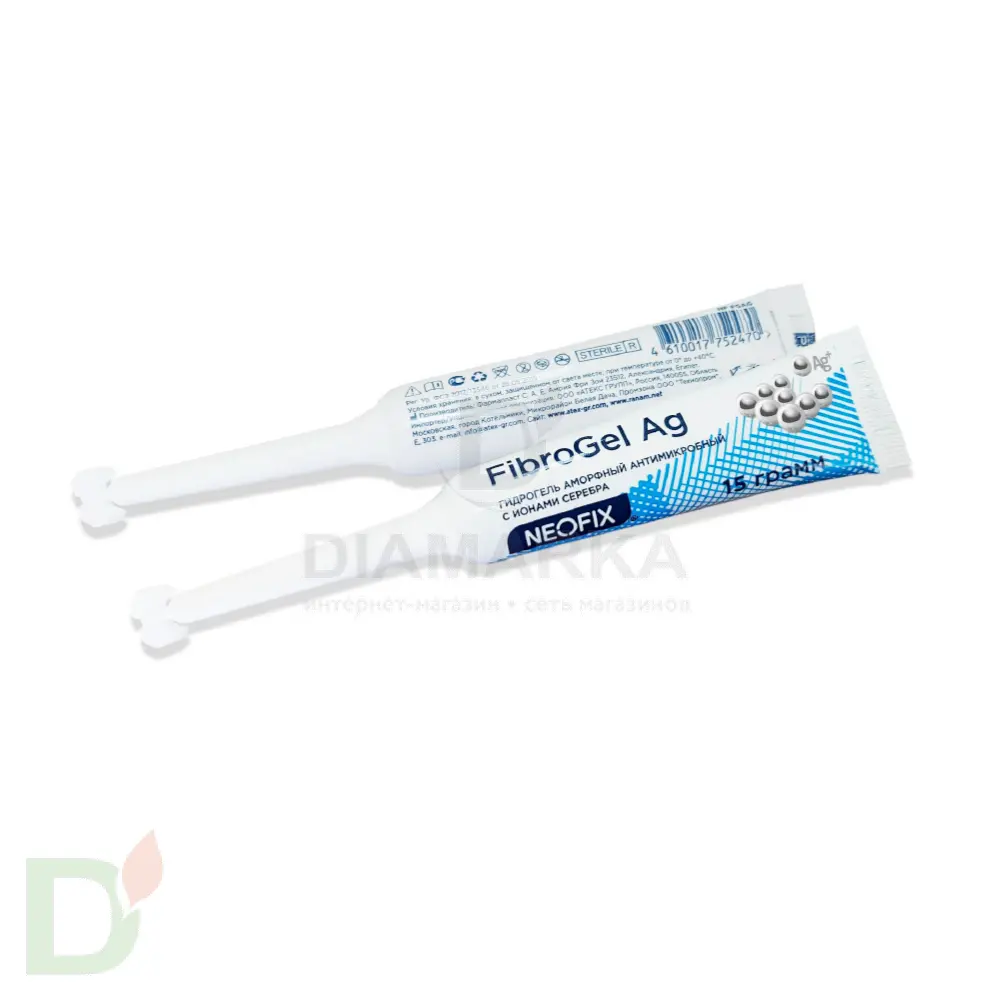Гидрогель антимикробный NEOFIX FibroGel Fg с ионами серебра 15г в Нижнем Новгороде