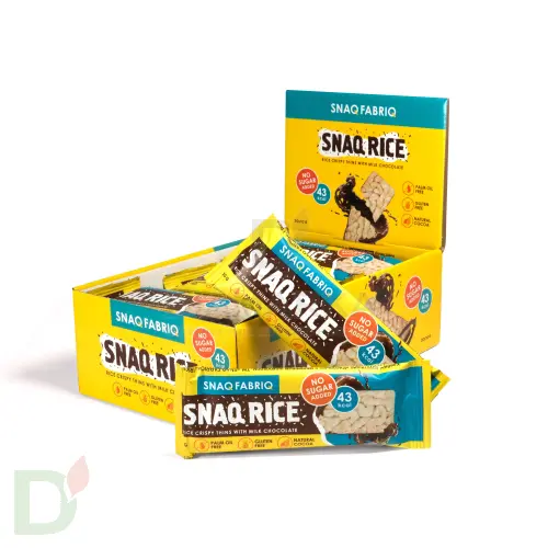 Батончик Snaq Fabriq рисовый глазированный молочным шоколадом, 10гр в Нижнем Новгороде