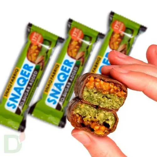 Батончик Snaq Fabriq глазированный Фисташка и карамель 50гр. в Нижнем Новгороде